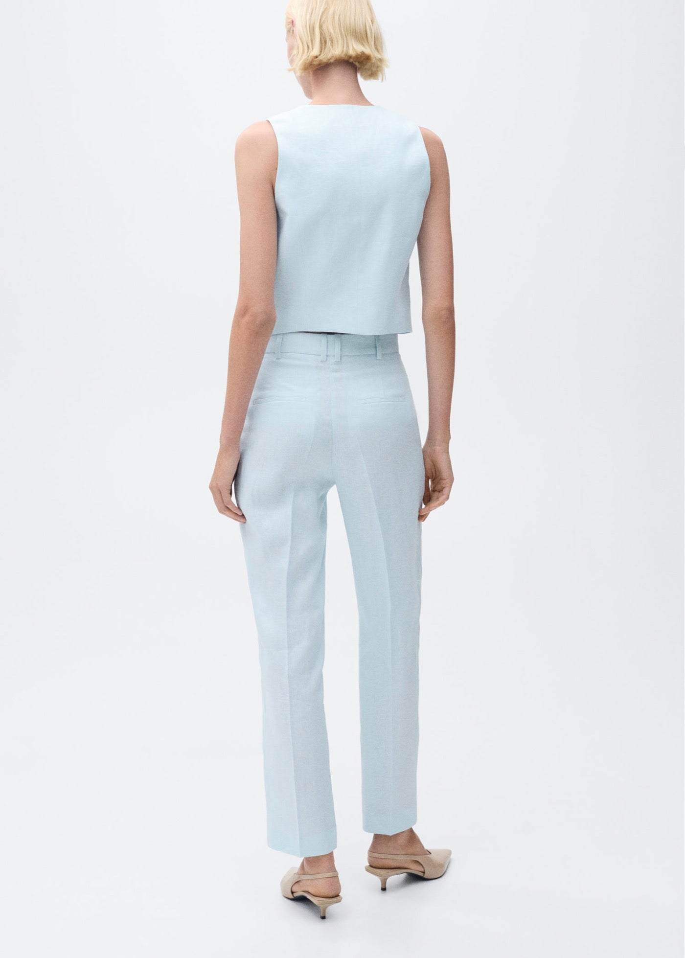 Pantalon De Costume Lin