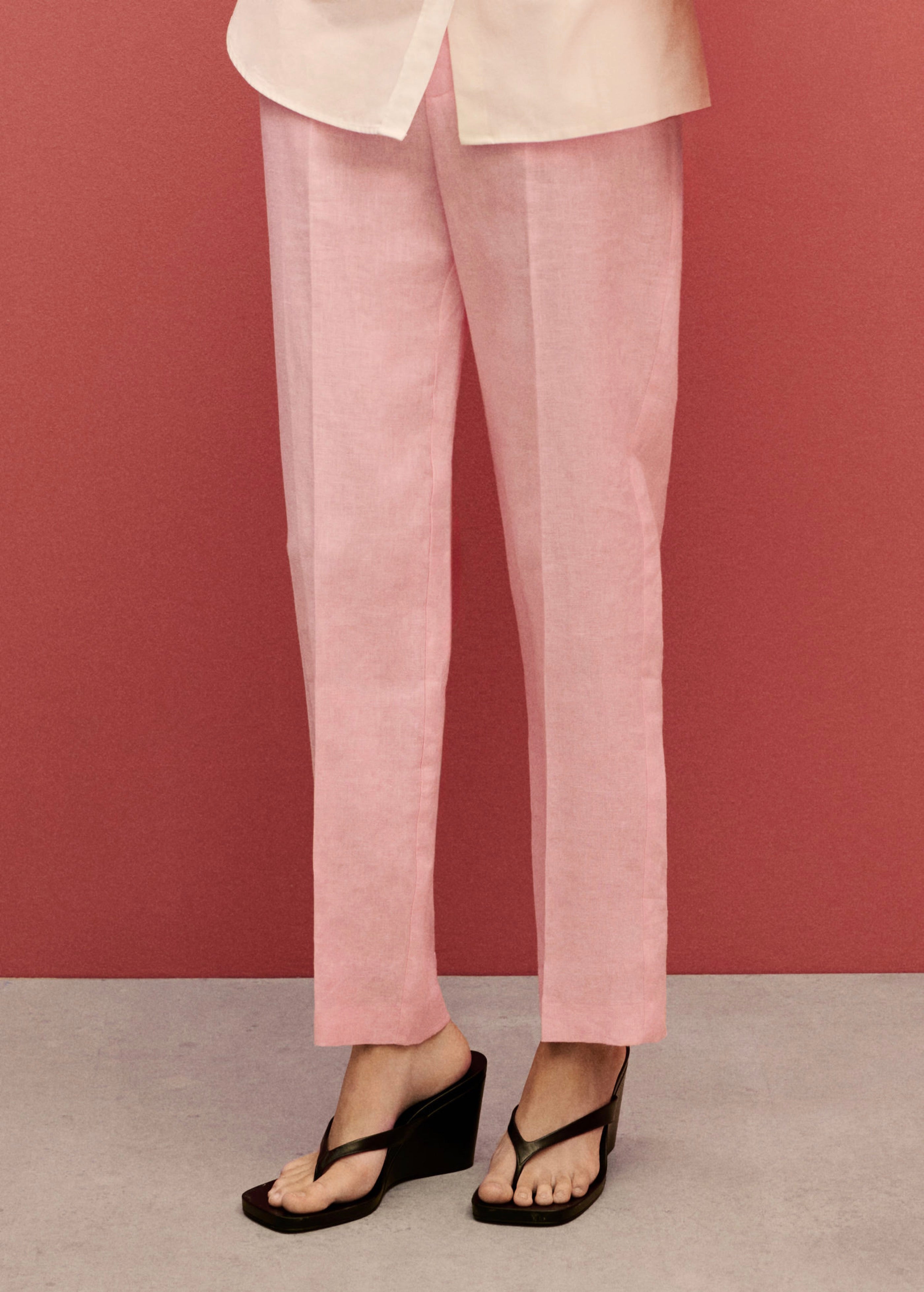 Pantalon De Costume Lin