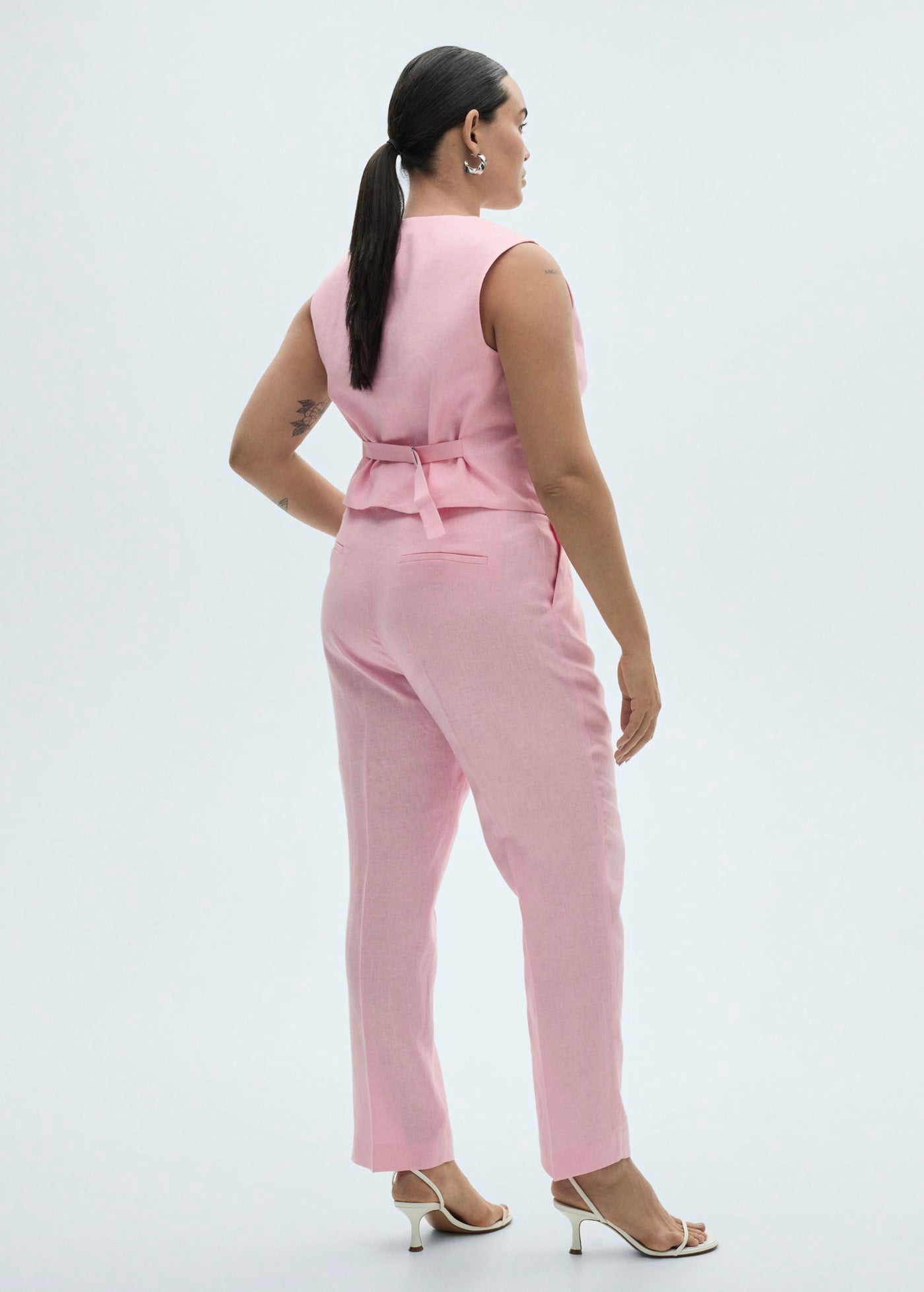 Pantalon De Costume Lin