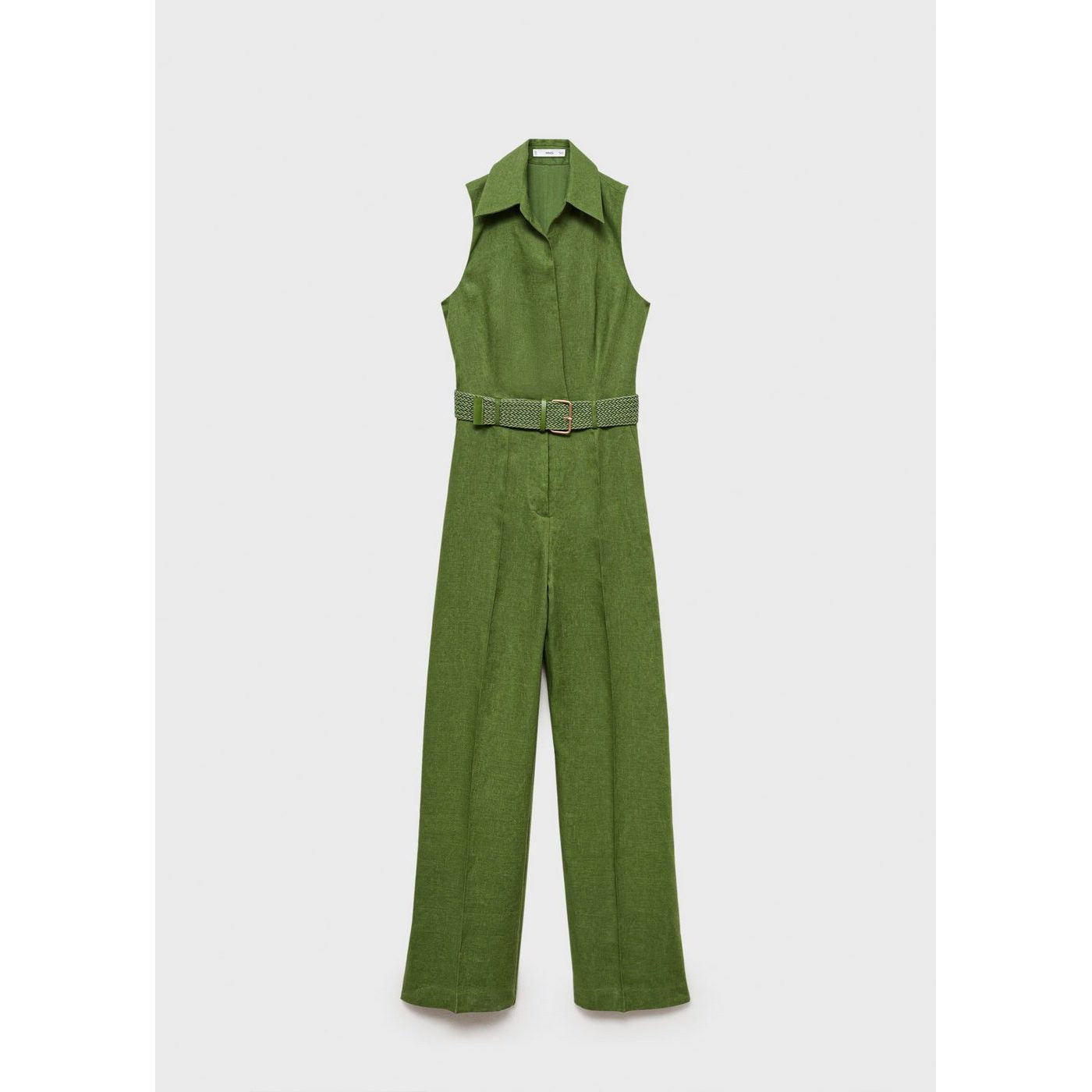 Combinaison Chemisier Lin Ceinture