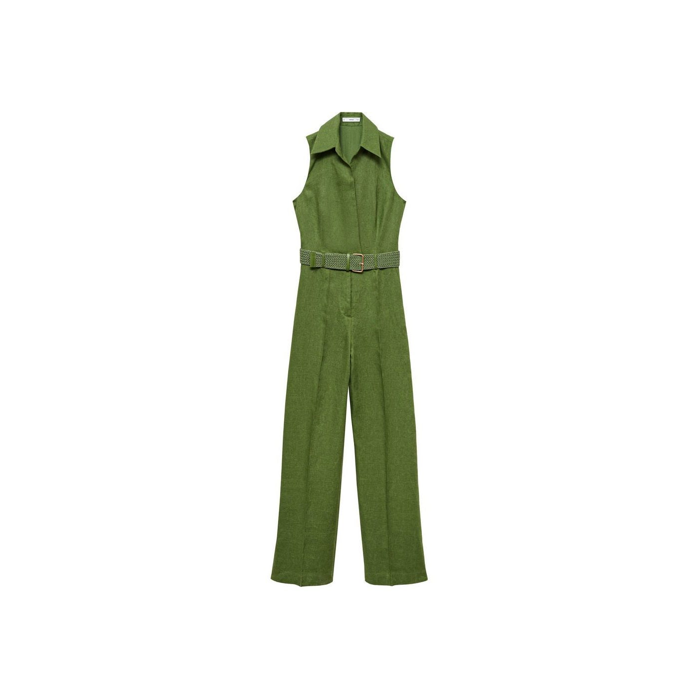 Combinaison Chemisier Lin Ceinture