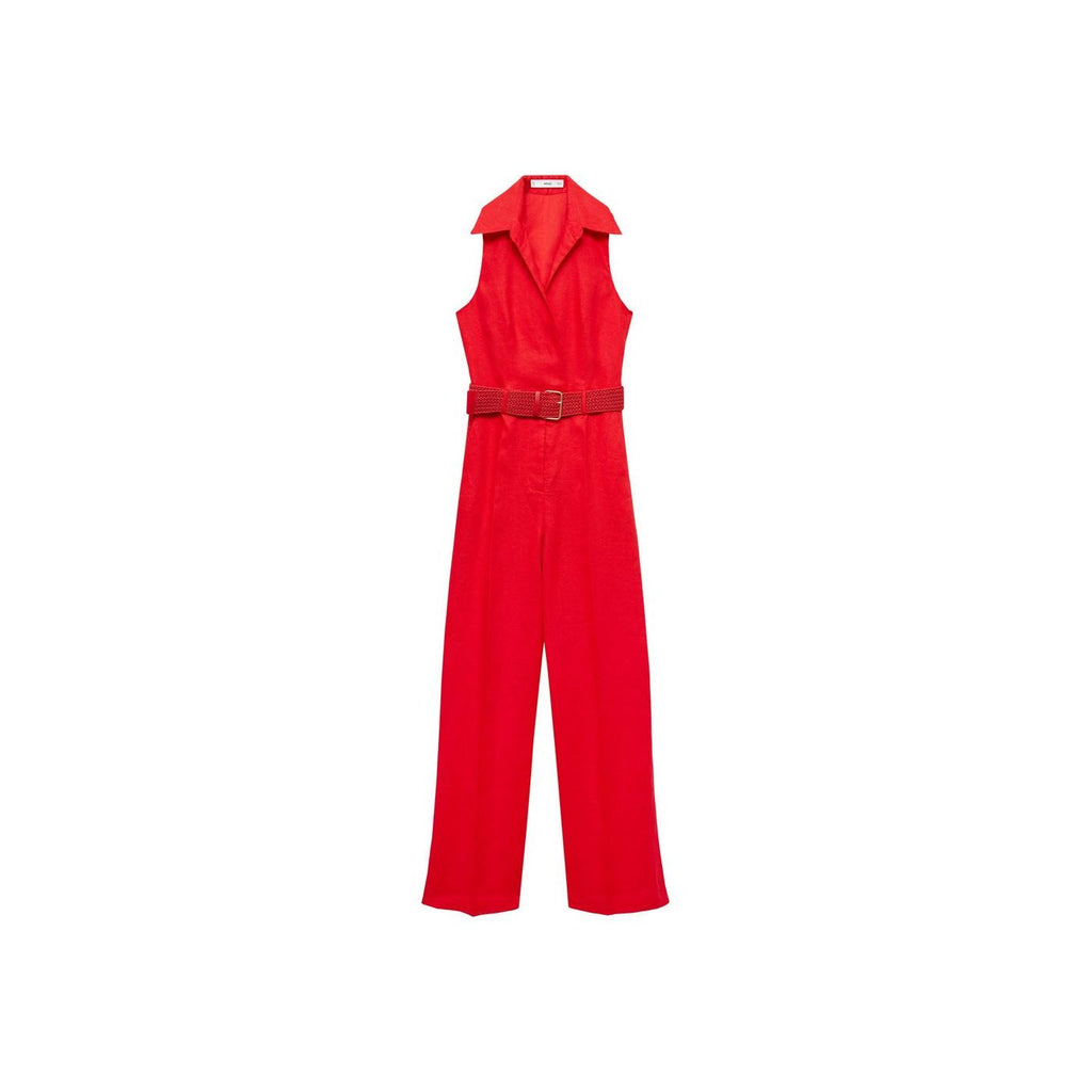 Combinaison Chemisier Lin Ceinture