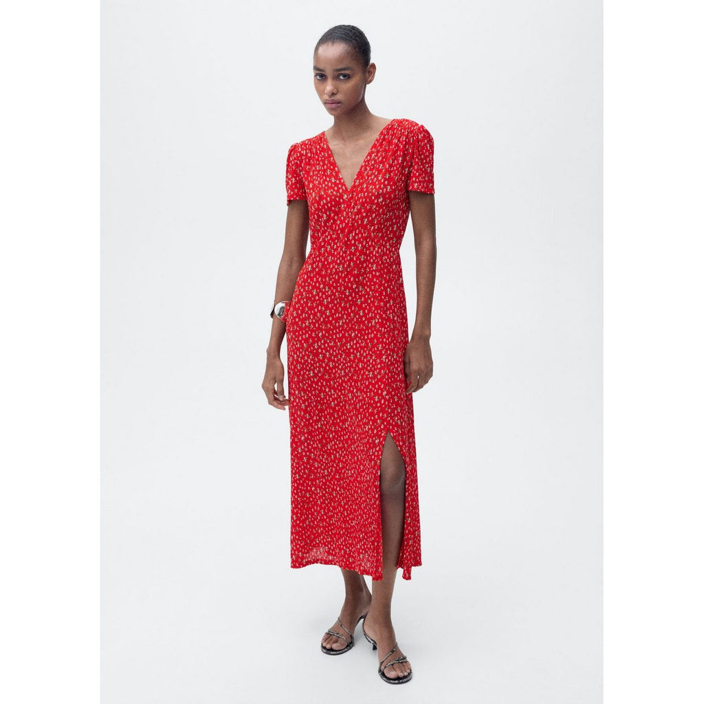 Robe Midi À Imprimé