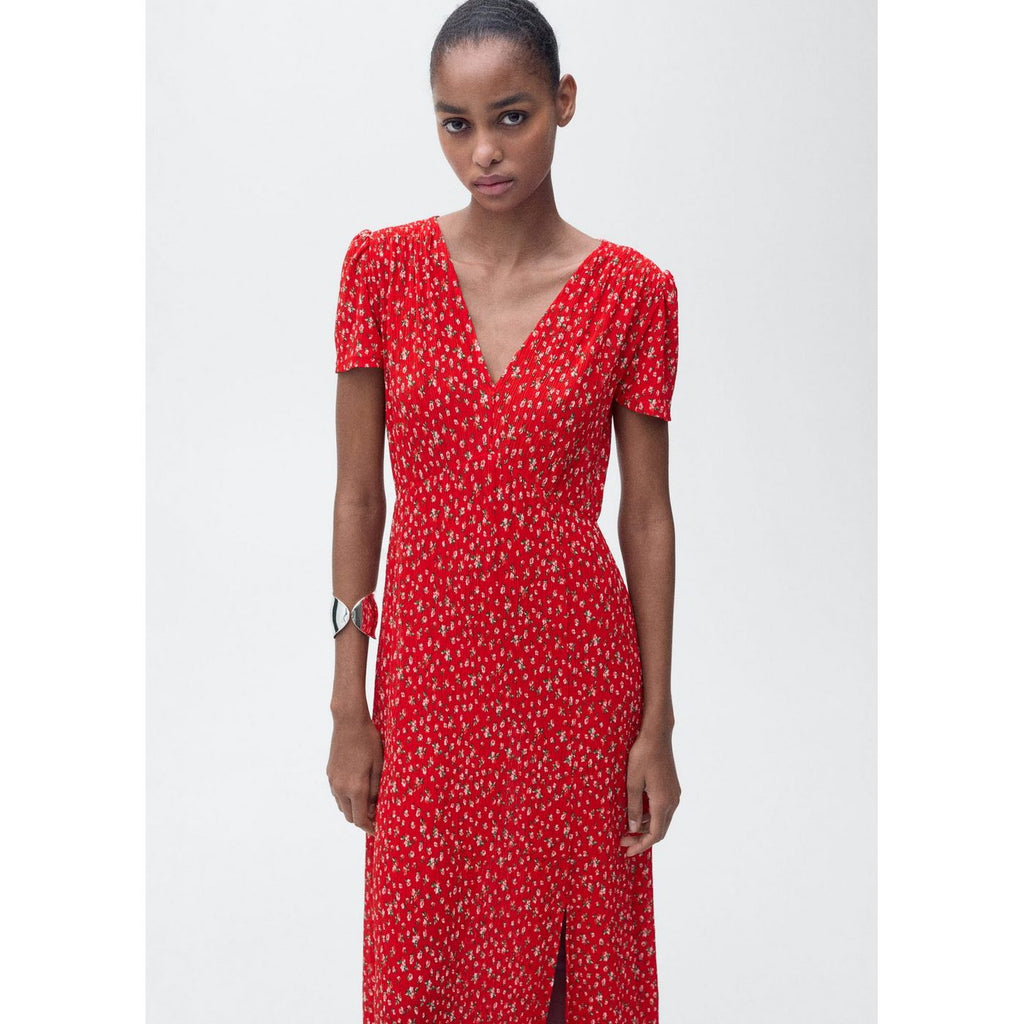Robe Midi À Imprimé