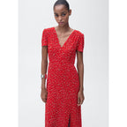 Robe Midi À Imprimé