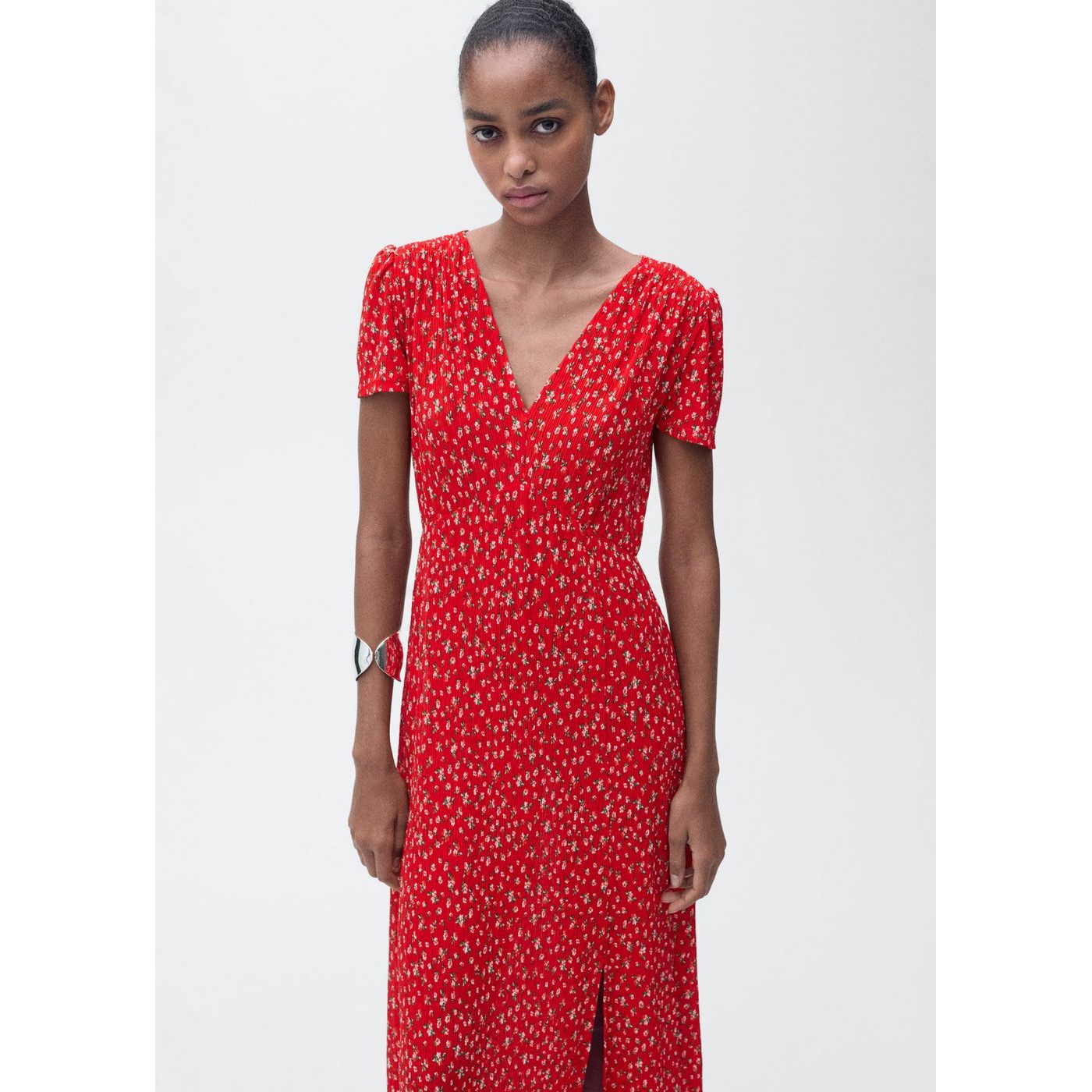 Robe Midi À Imprimé
