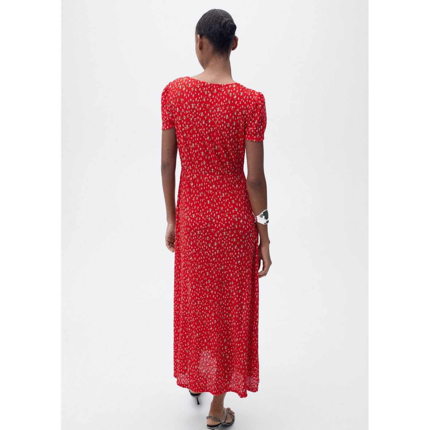Robe Midi À Imprimé