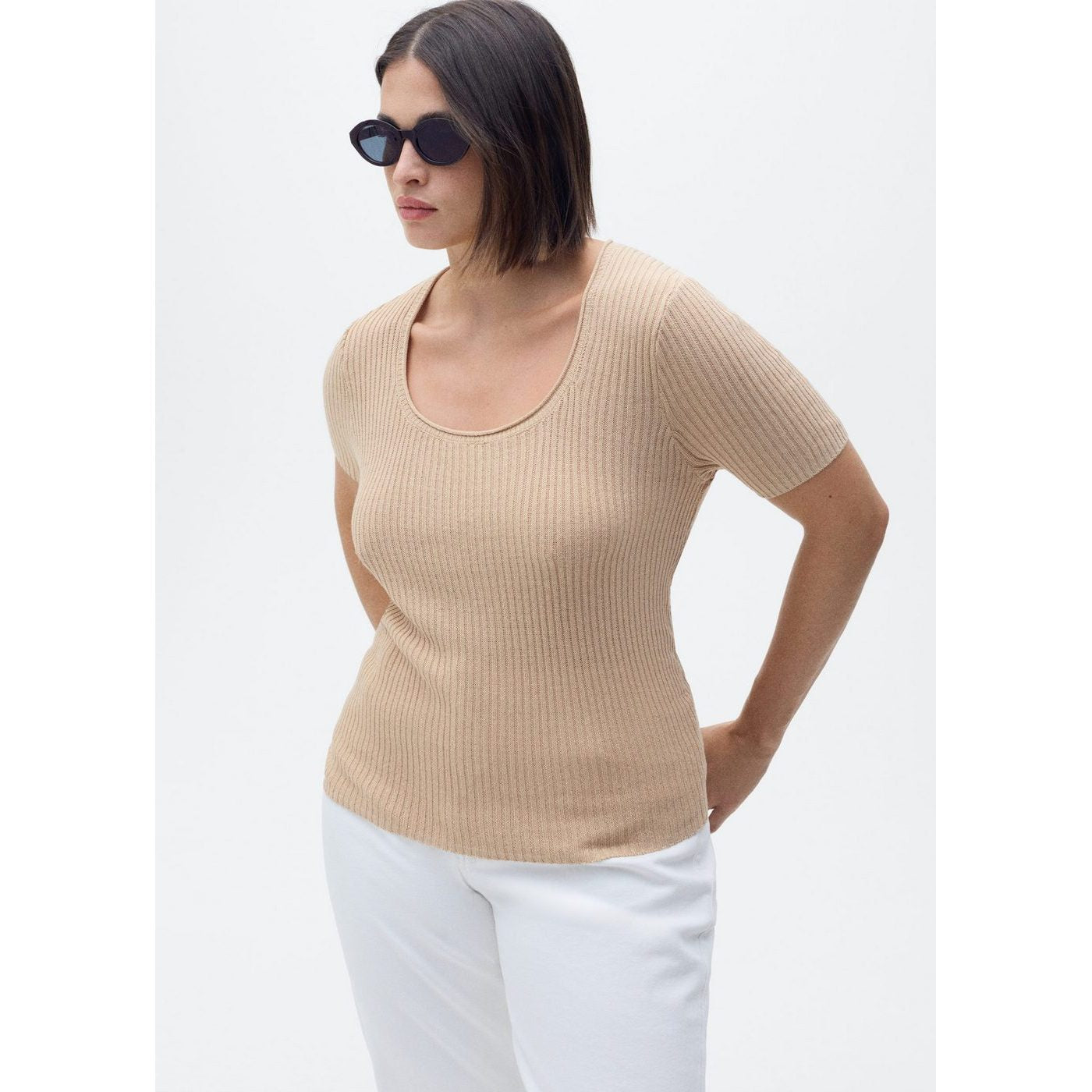 Pull Maille Lin Mélangé