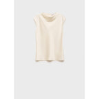 Blouse Satin Col Bénitier
