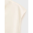 Blouse Satin Col Bénitier