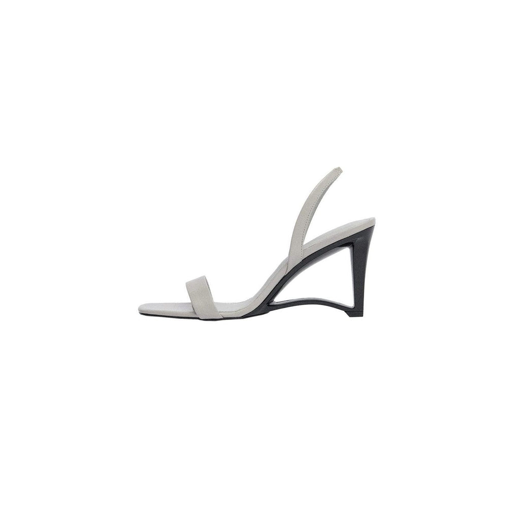 Sandales Cuir Talon Compensé