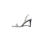 Sandales Cuir Talon Compensé
