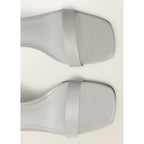 Sandales Cuir Talon Compensé