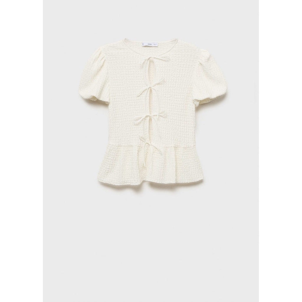 Blouse Texturée Fermeture Ns_x0001_Uds