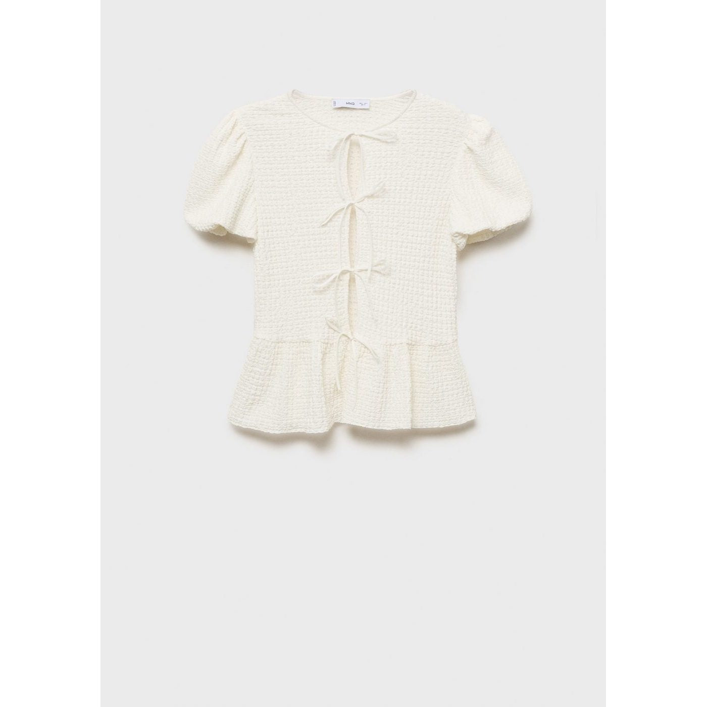 Blouse Texturée Fermeture Ns_x0001_Uds