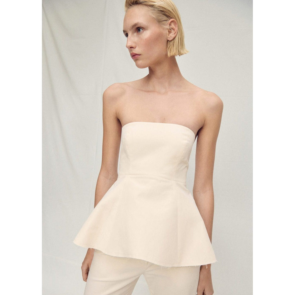Top Bustier Péplum