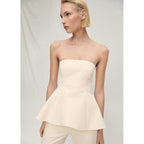 Top Bustier Péplum