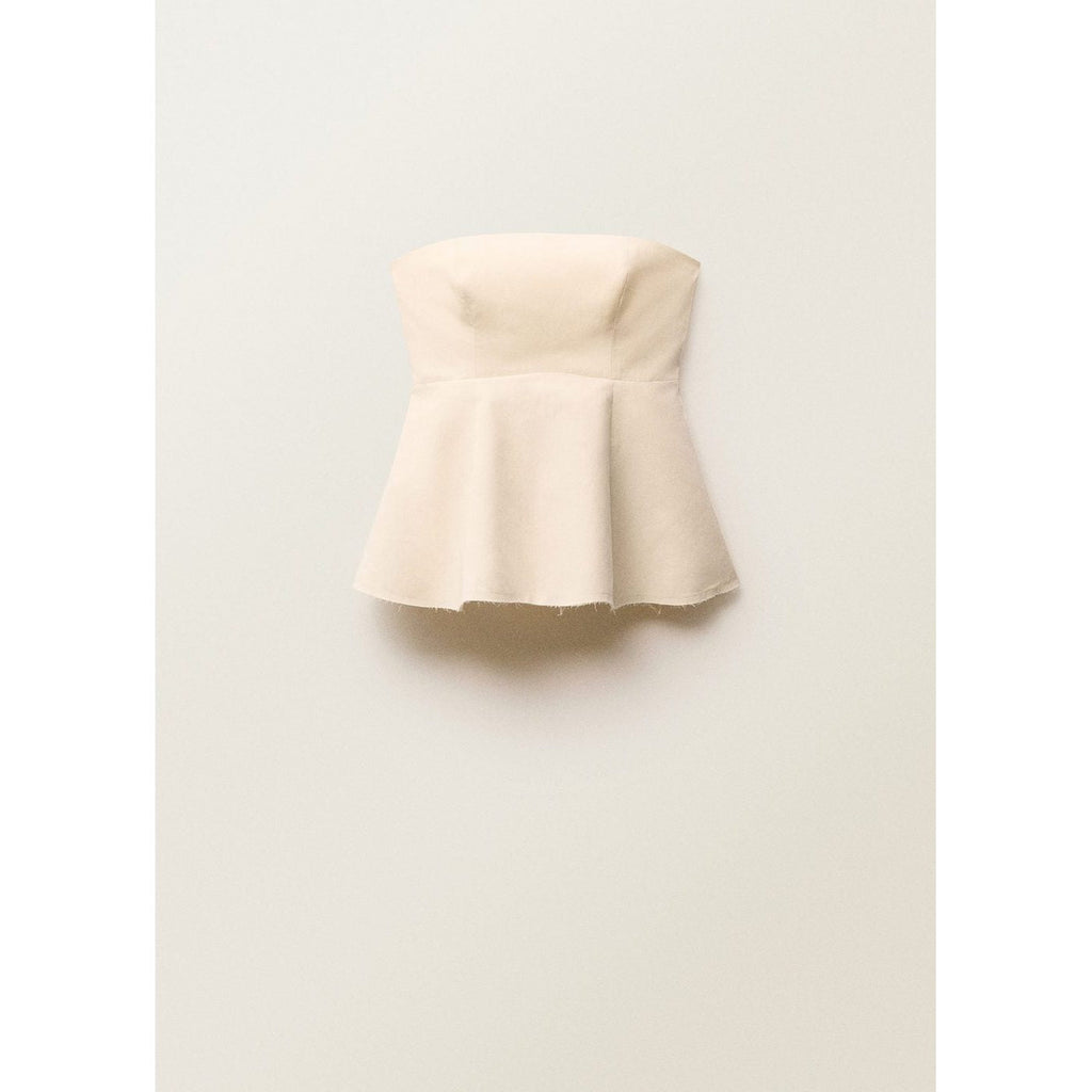 Top Bustier Péplum