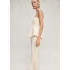 Top Bustier Péplum