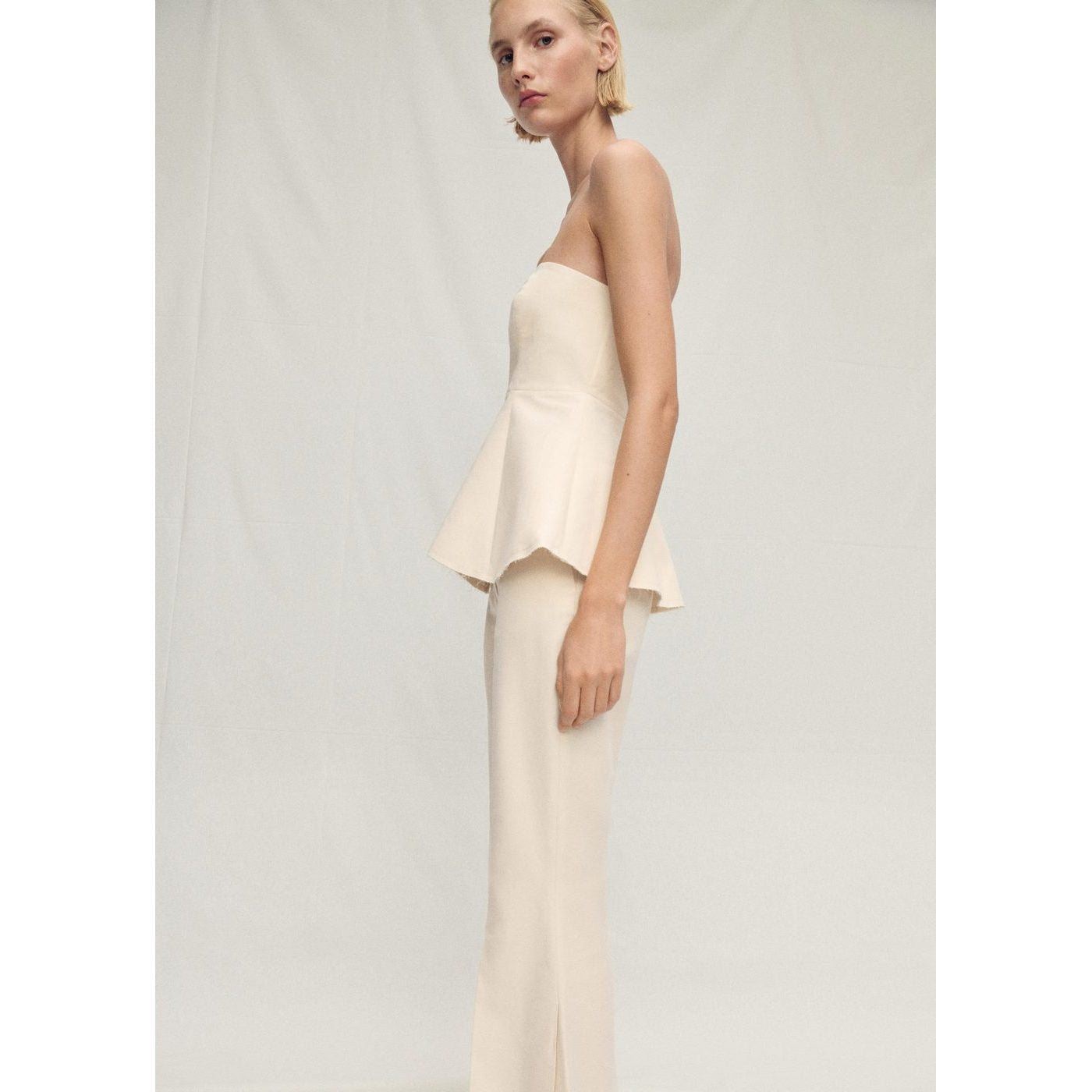 Top Bustier Péplum