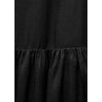 Robe Longue En Lin Avec Empiècement Froncé
