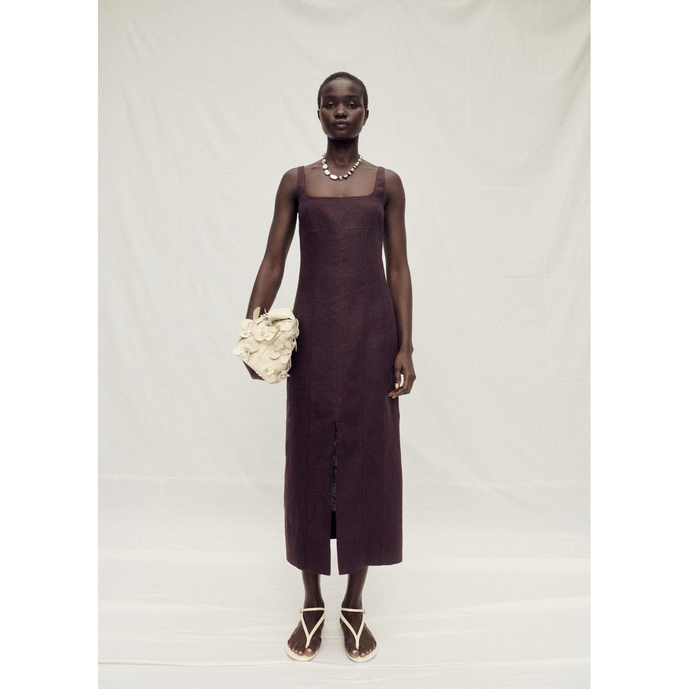 Robe Midi Lin Ouverture