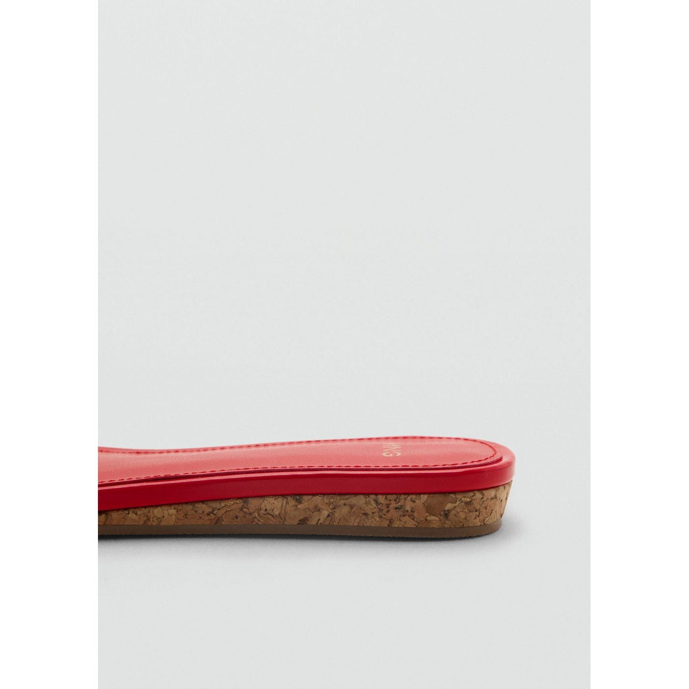 Sandales Vernies Plates