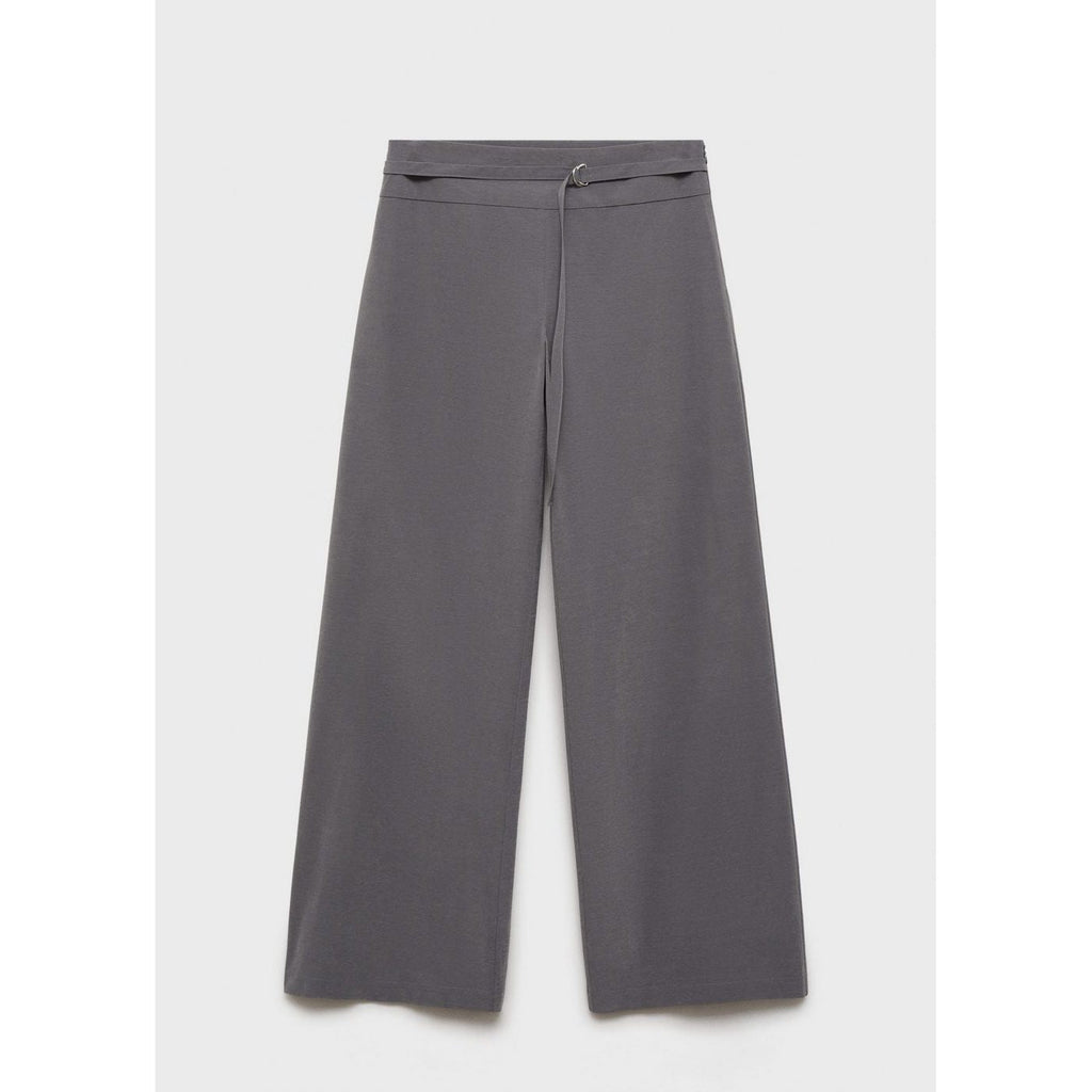 Pantalon Droit Ceinture Fine