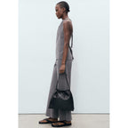 Pantalon Droit Ceinture Fine