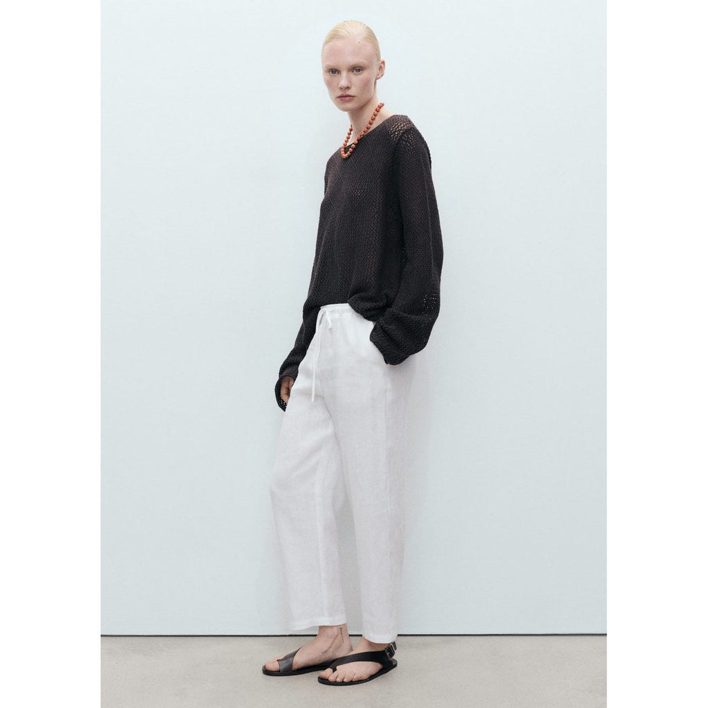 Pantalon Droit Lin