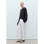 Pantalon Droit Lin
