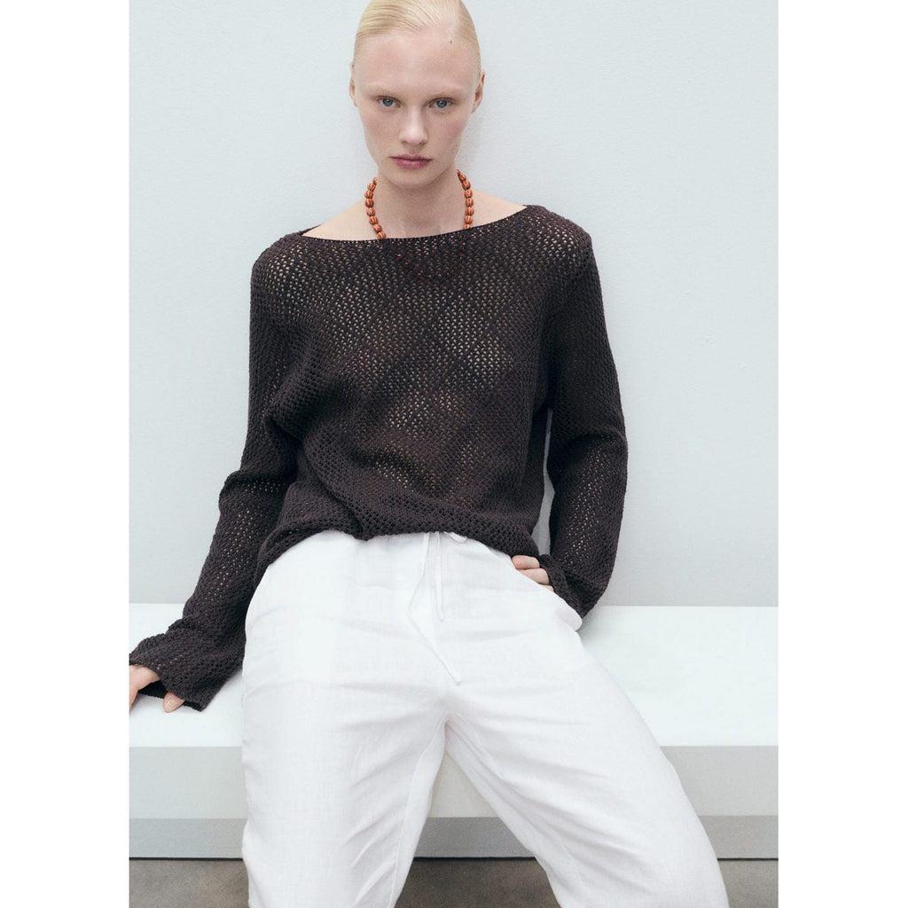 Pantalon Droit Lin