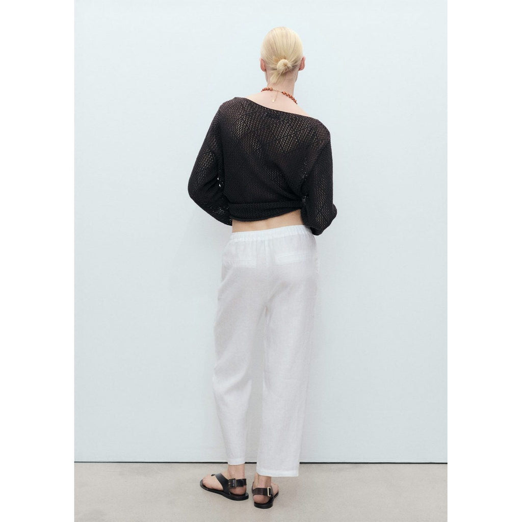 Pantalon Droit Lin