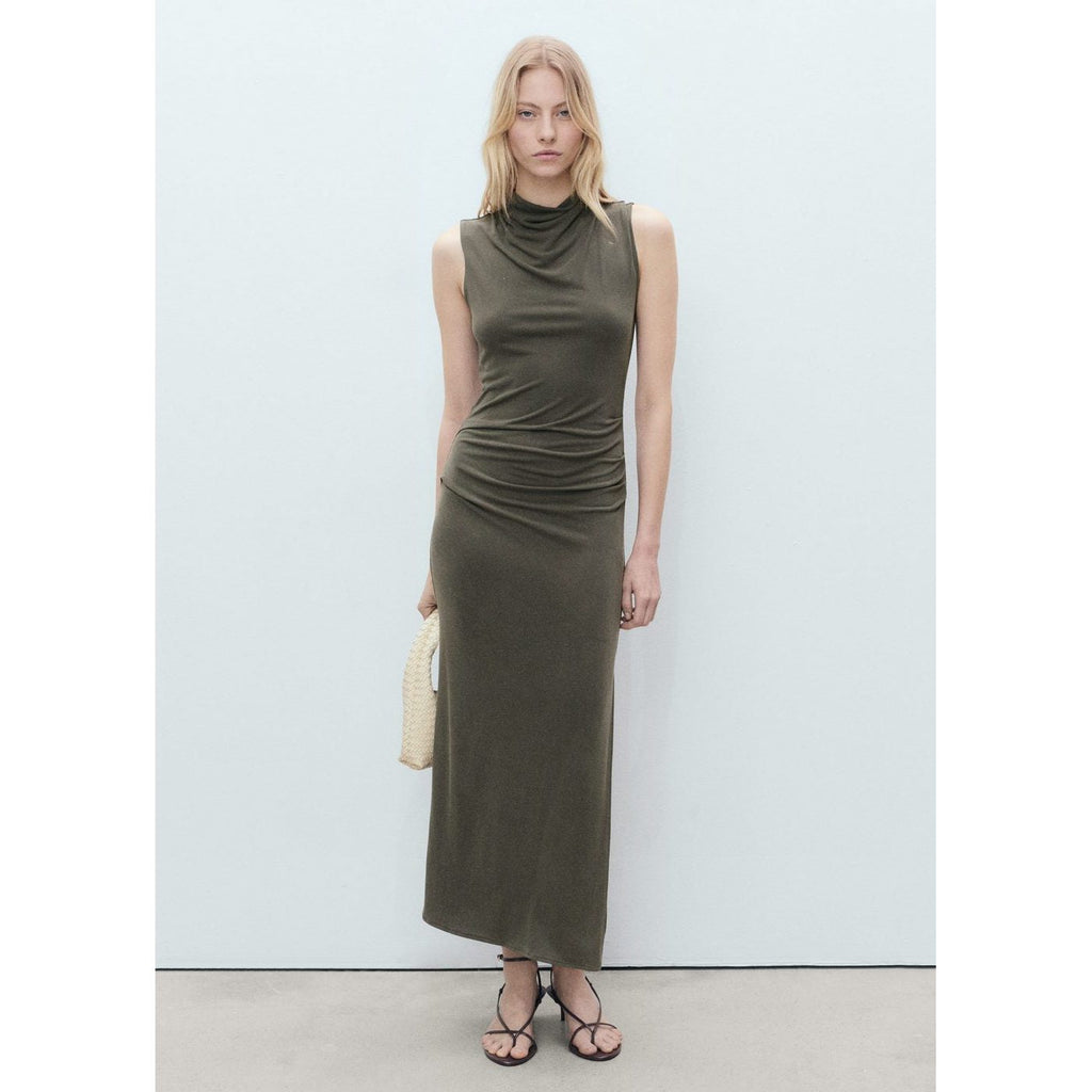 Robe En Modal Col Bénitier