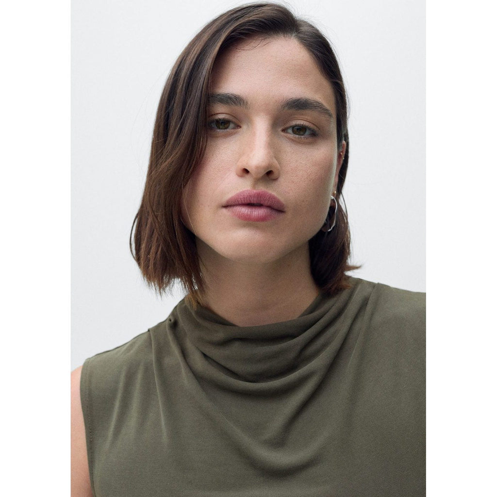 Robe En Modal Col Bénitier