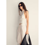 Top Halter Rayures