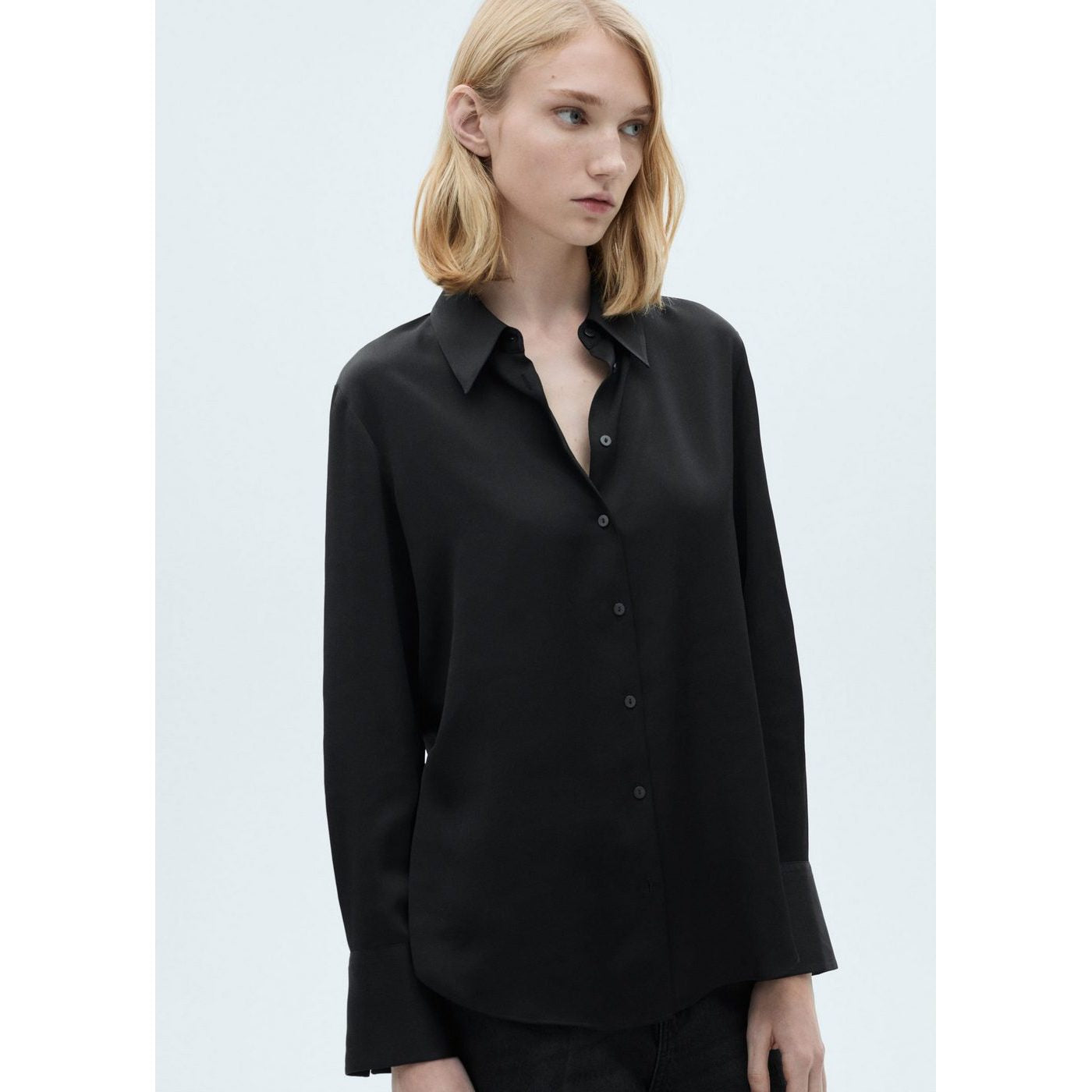Chemise Fluide Satinée
