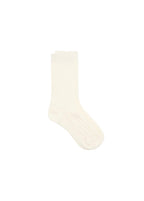 Chaussettes Laine Mélangée Maille Côtelée