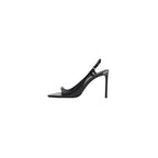 Sandales Cuir Talon Asymétrique