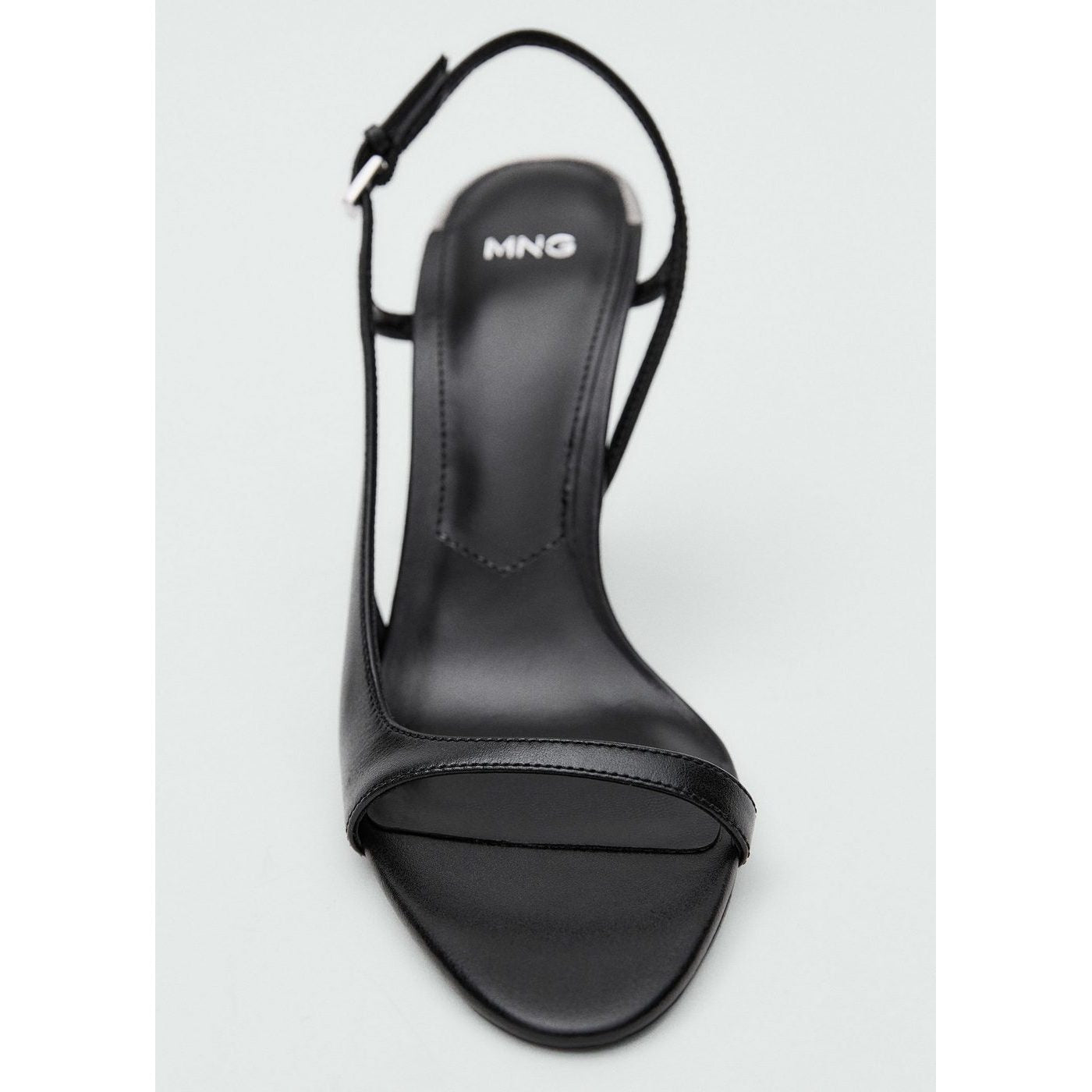 Sandales Cuir Talon Asymétrique