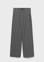 Pantalon Droit Fines Rayures