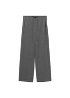 Pantalon Droit Fines Rayures