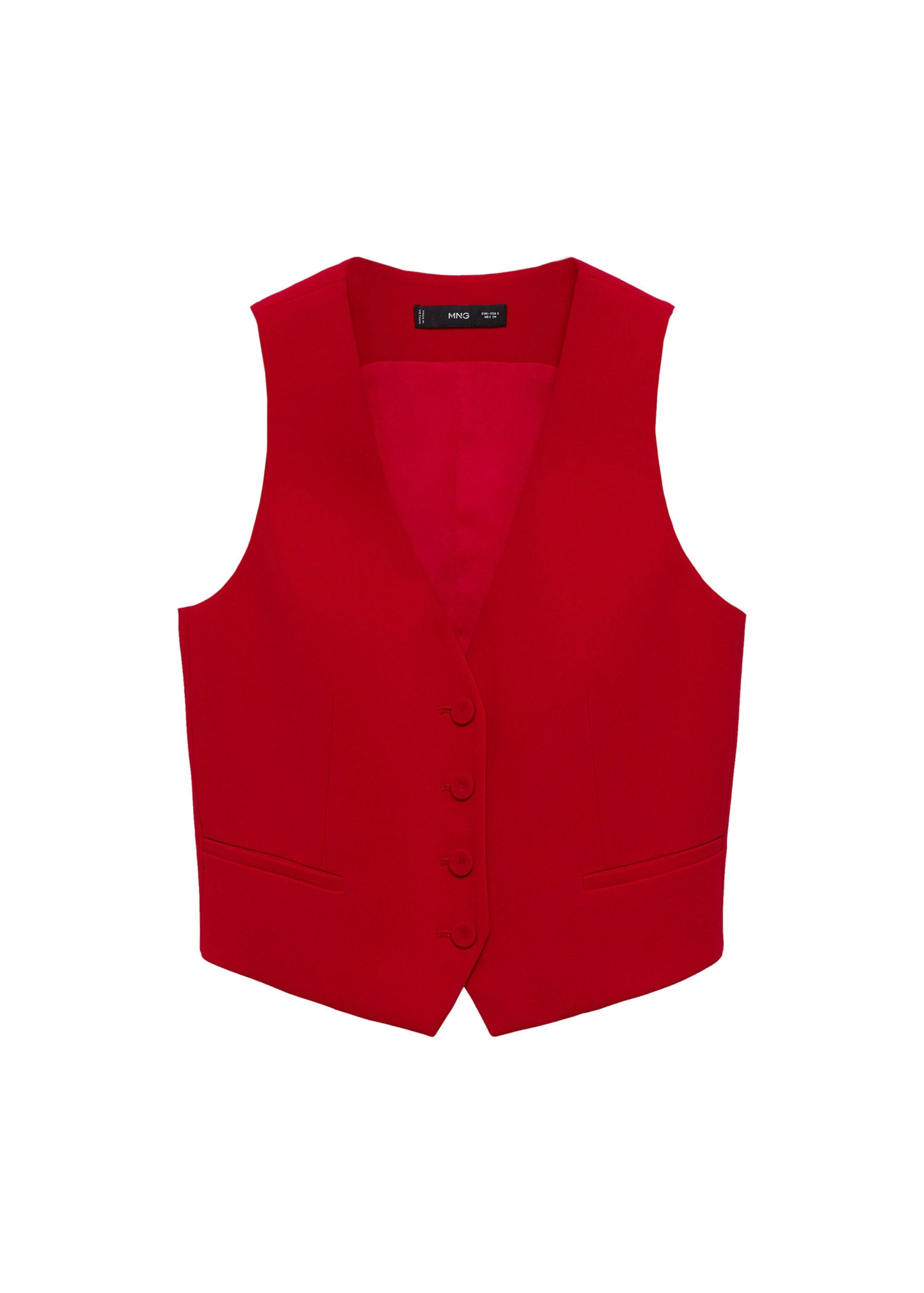 Gilet Costume Boutons