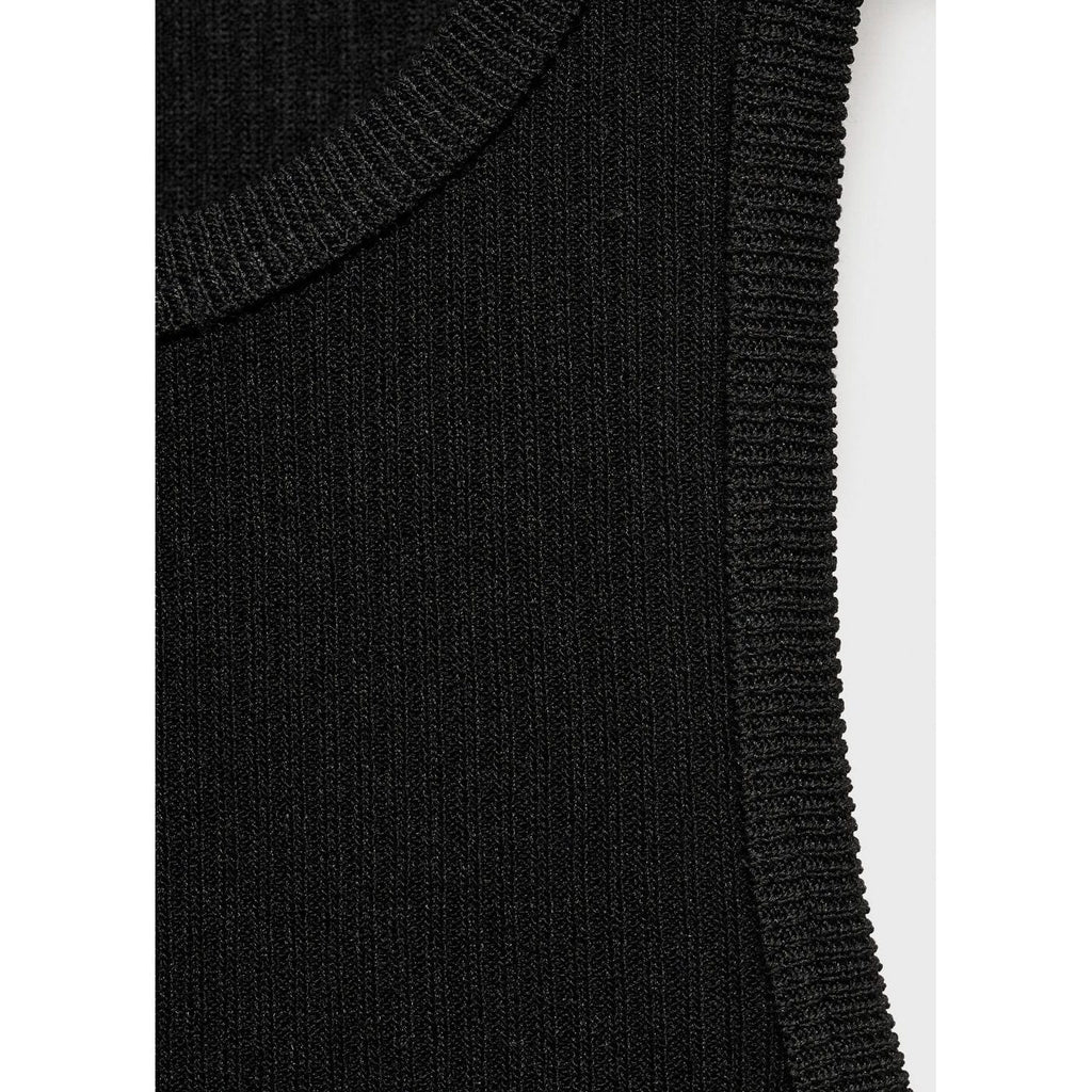 Top Maille Côtelée Fine