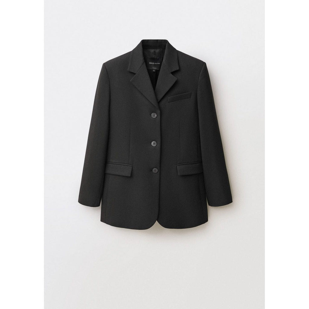 Blazer Costume Droit À Boutons