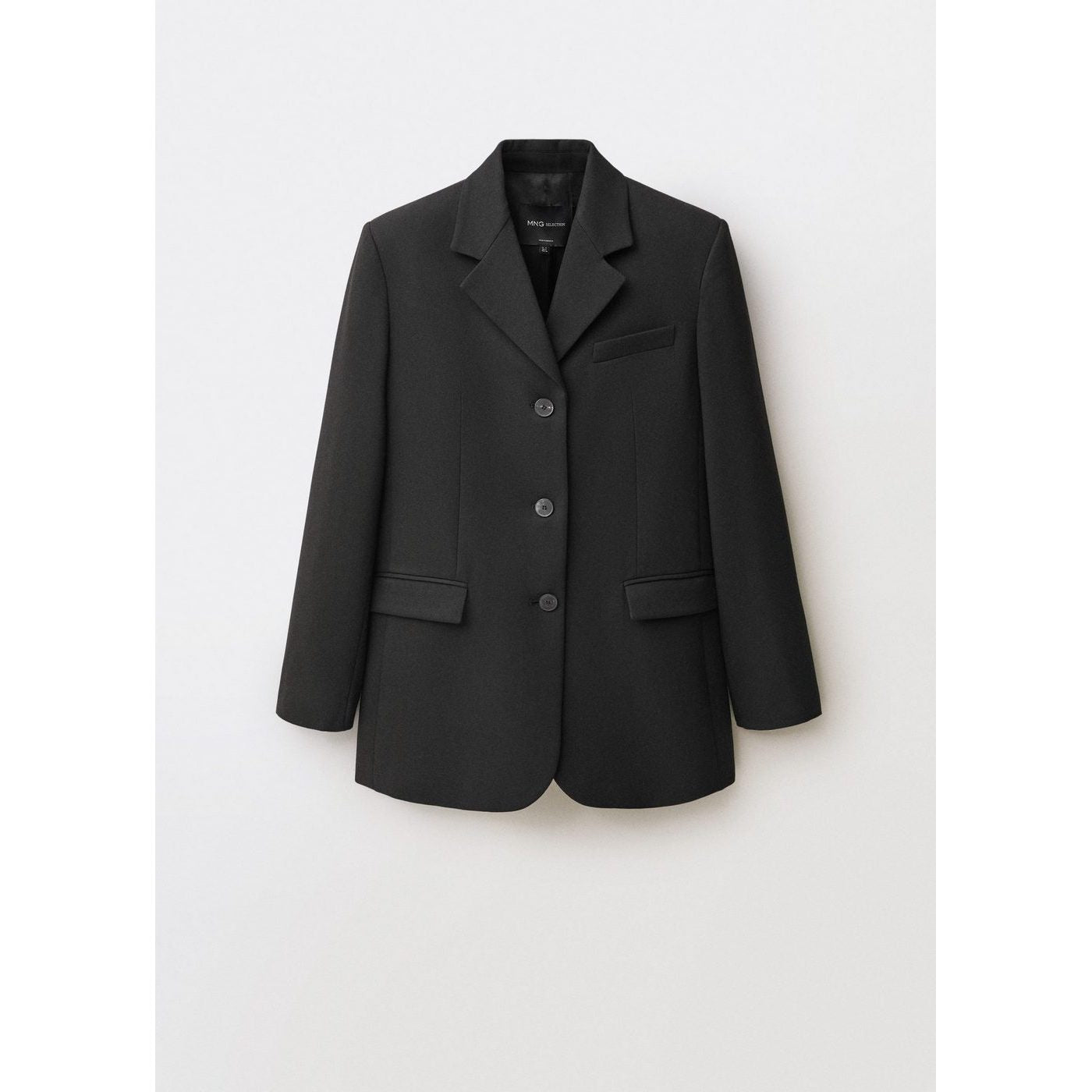 Blazer Costume Droit À Boutons