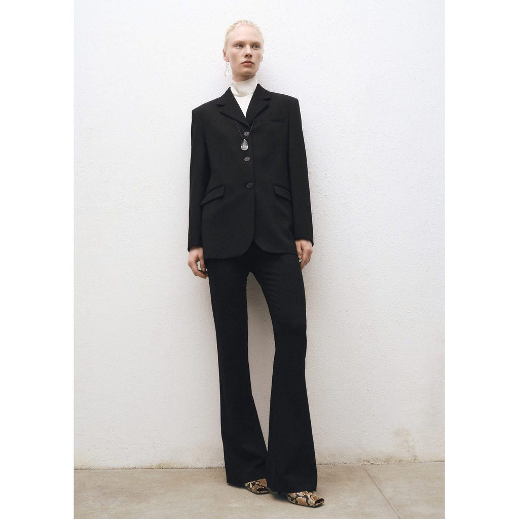 Blazer Costume Droit À Boutons