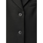 Blazer Costume Droit À Boutons