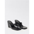 Sandales Compensées Cuir