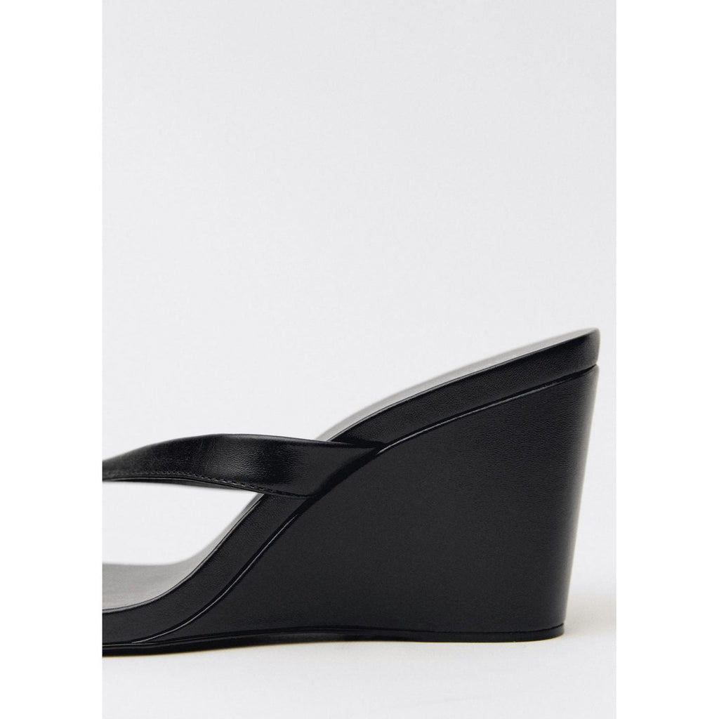 Sandales Compensées Cuir